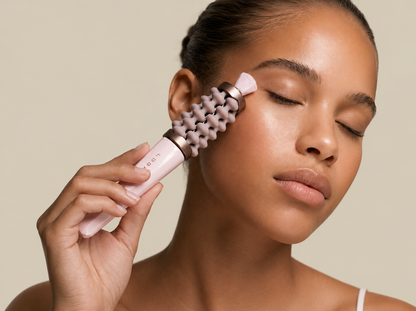 Wave roller on the cheekbone